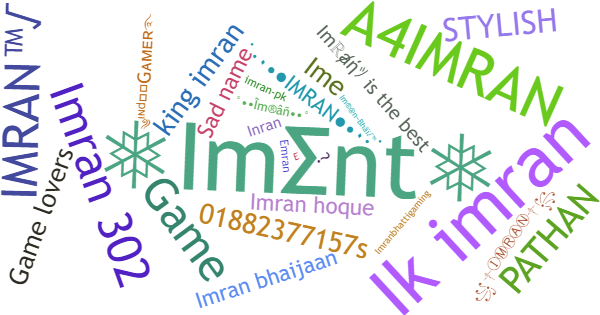 Smeknamn för Imran