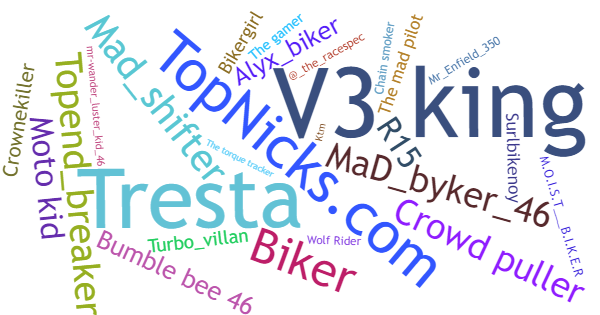 Smeknamn för Bikers