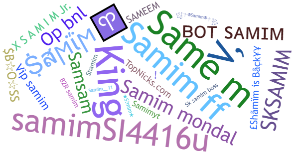 Smeknamn för Samim