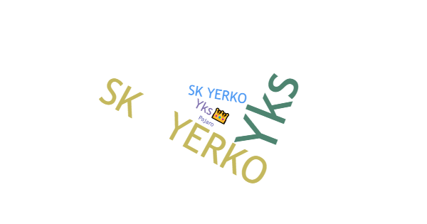 Smeknamn för YerKo