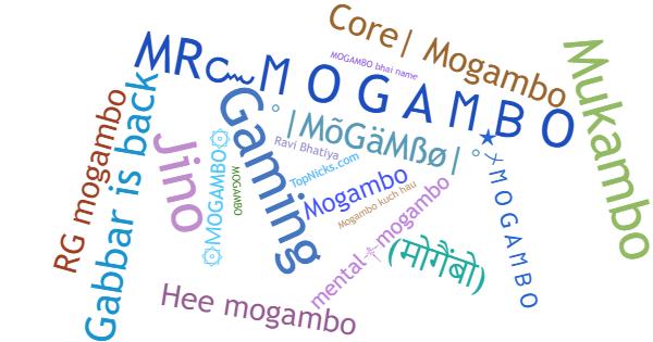 Smeknamn för Mogambo