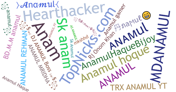 Smeknamn för Anamul