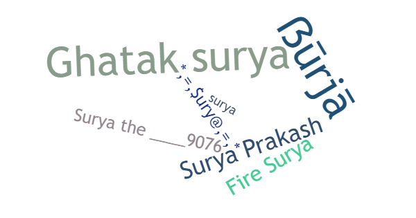 Smeknamn för Surya