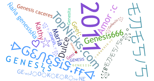 Smeknamn för Genesis