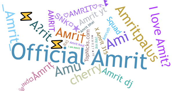 Smeknamn för Amrit